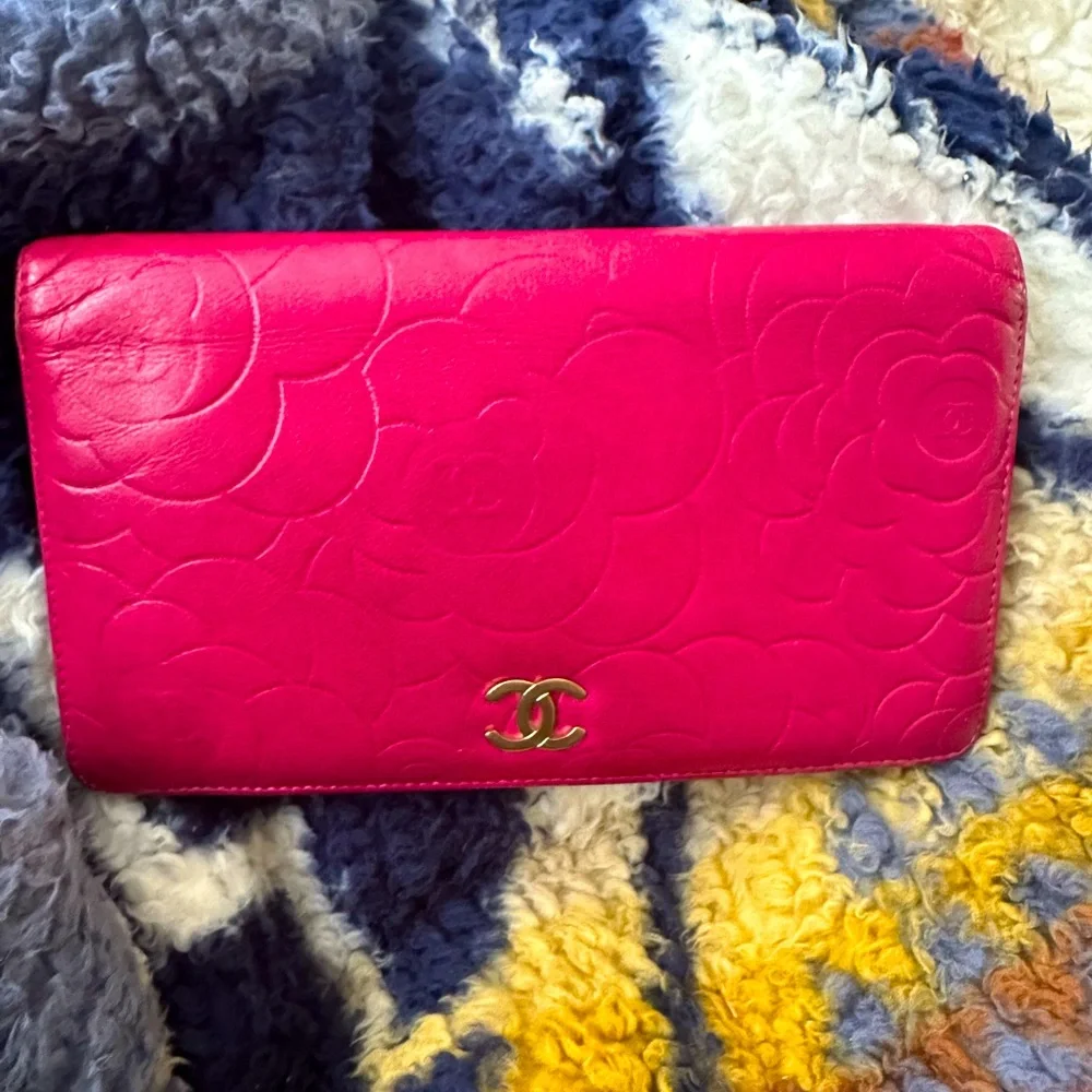 Pink Chanel wallet